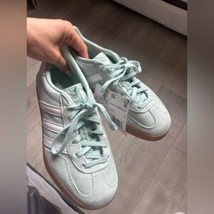 Adidas Gazelle Women's Sneakers - Light Green and White